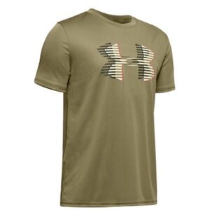 🆕 Under Armour Boys Olive Green Tee
